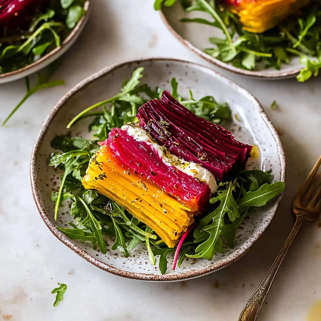 Beet Terrine With Herbed Goat Cheese