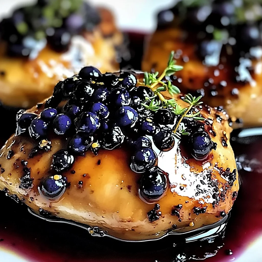 Best-Ever Blueberry Thyme Chicken: An Incredible Ultimate Recipe