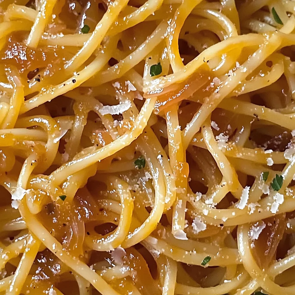 Caramelized Onion Pasta