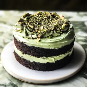 Chocolate Pistachio Cake