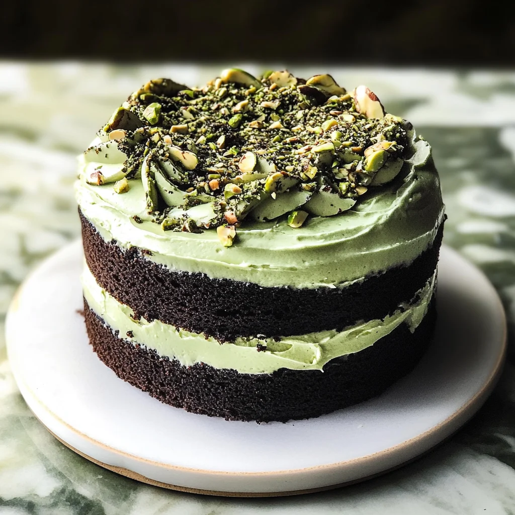 Chocolate Pistachio Cake