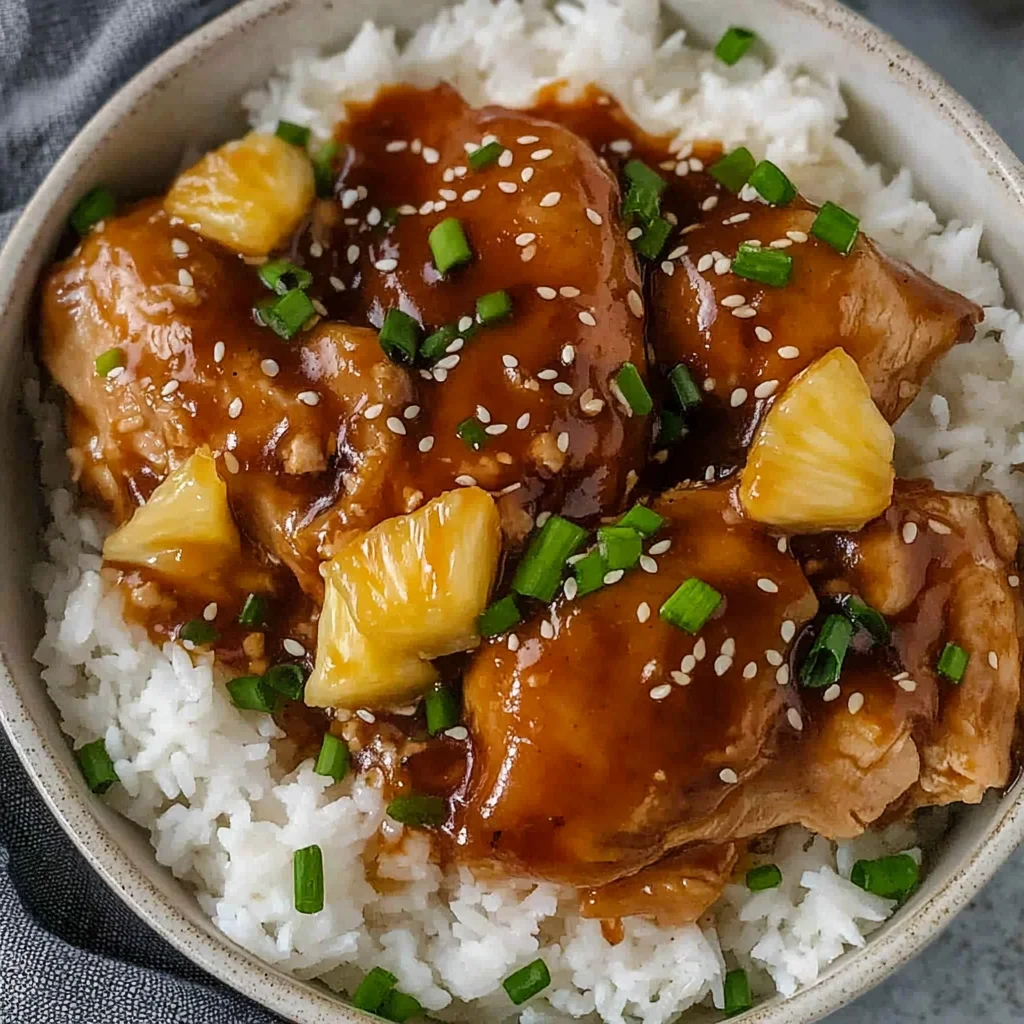 Crock Pot Huli Huli Chicken