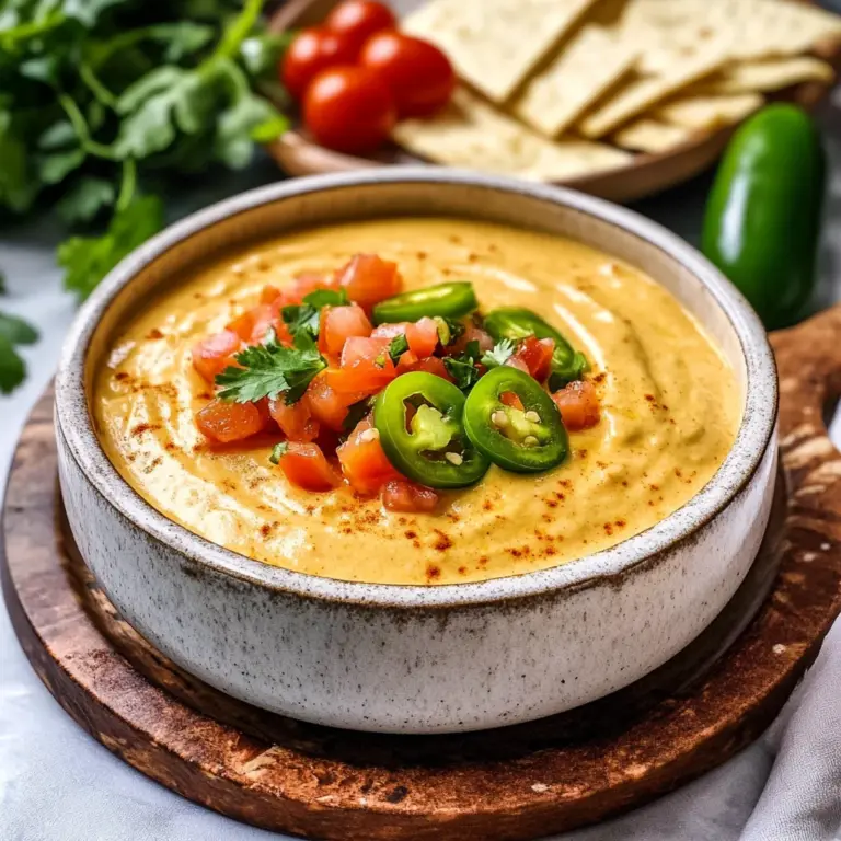 Crockpot Vegan Queso Dip (Party-Perfect!)