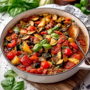 Crockpot Vegan Ratatouille (Easy Summer Recipe!)