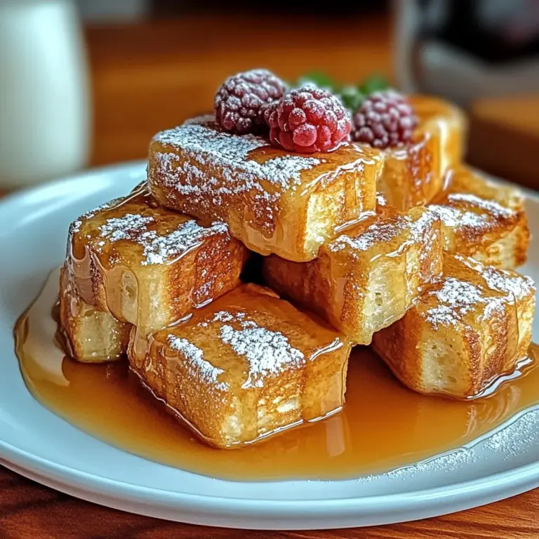 Delicious Hawaiian Roll French Toast That Melts in Your Mouth