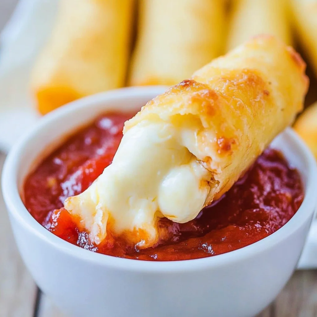 Healthy Mozzarella Sticks