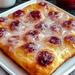 Homemade Jam Donut Focaccia: Sweet Bliss for Brunch Lovers