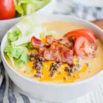 Keto Cheeseburger Soup