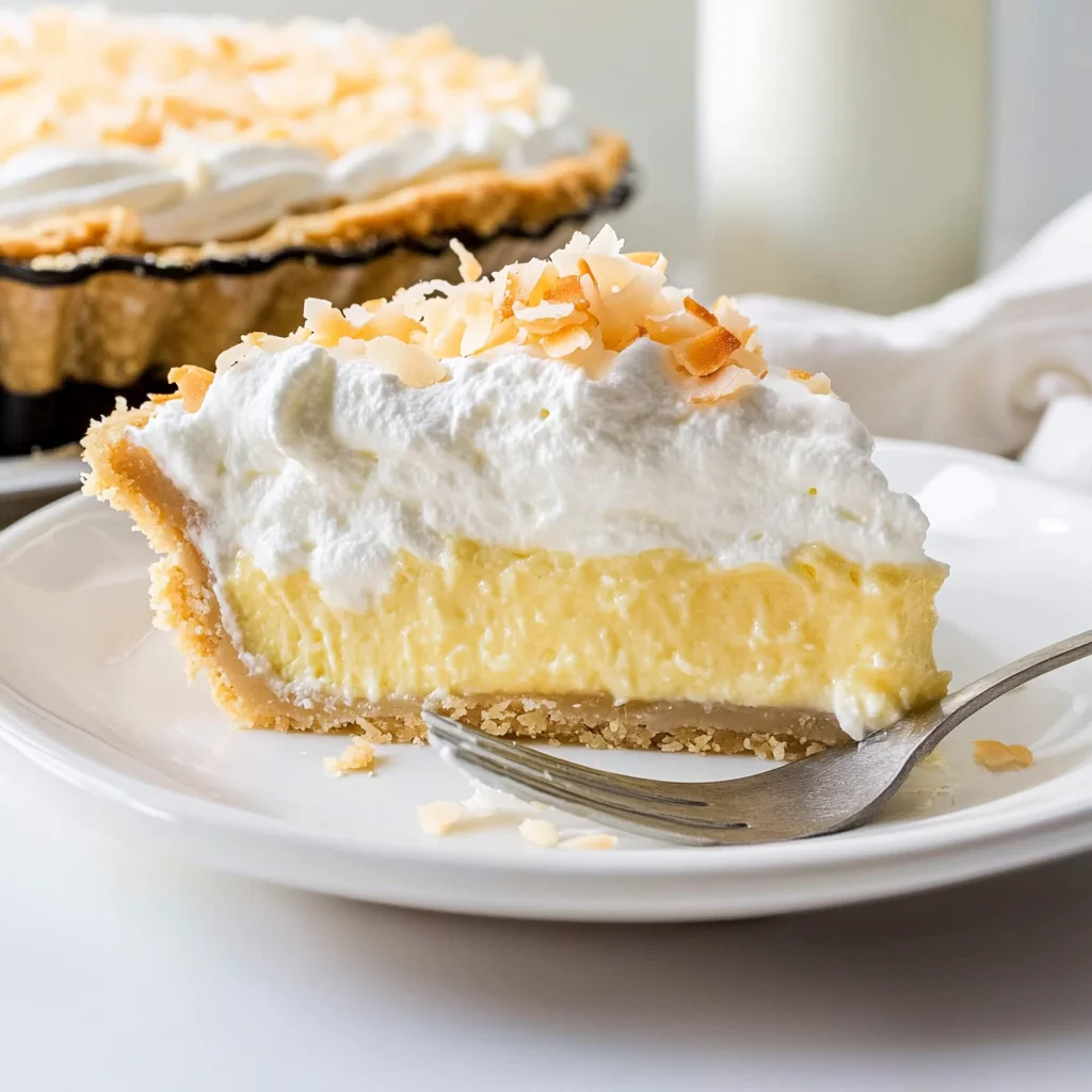 Keto Coconut Cream Pie