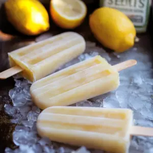 Lemonade Moonshine Popsicles