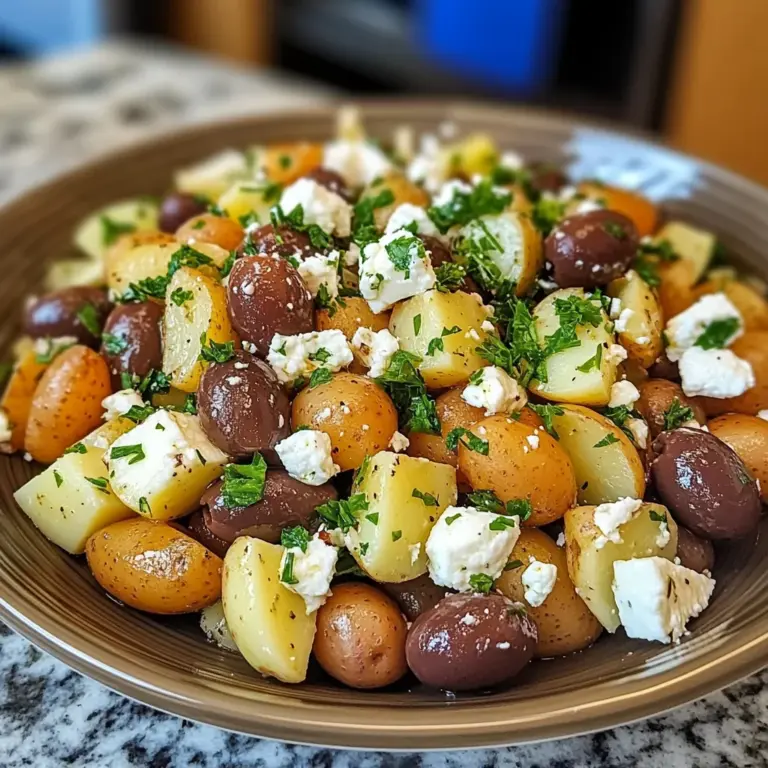 Mediterranean Potato Salad