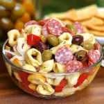 Muffaletta Tortellini Salad + Video
