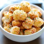 Parmesan Cauliflower Bites