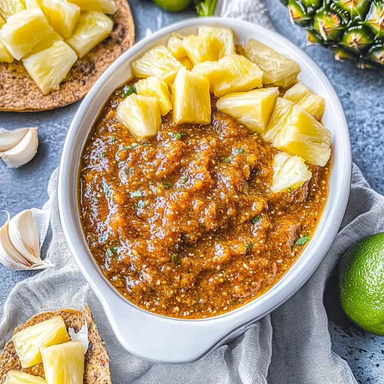 Pineapple Chipotle Salsa