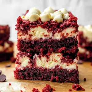 Red Velvet Gooey Bars