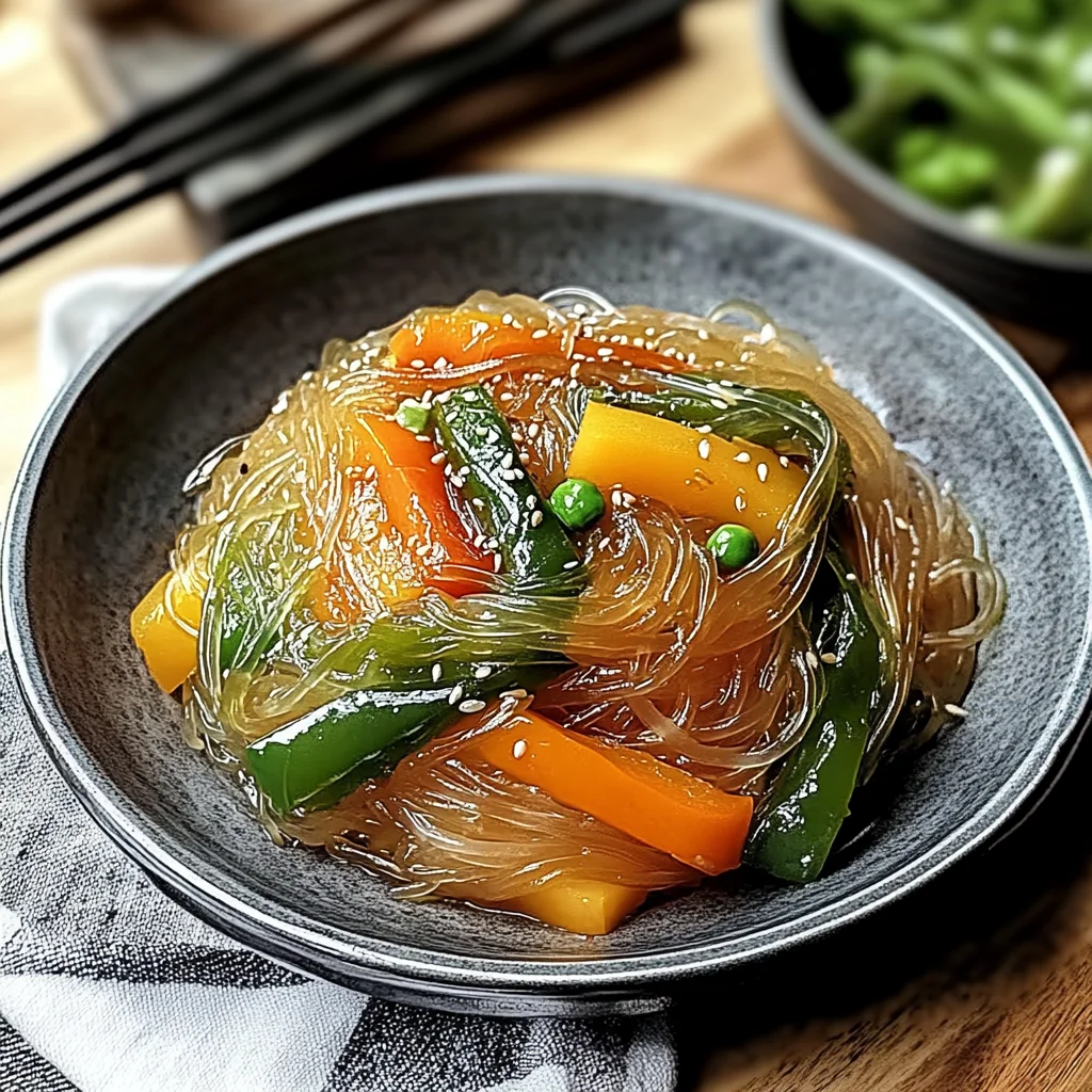 Savor Korean Glass Noodles: A Comforting Gluten-Free Feast