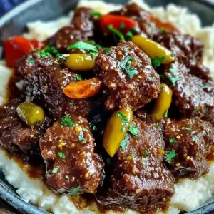 Savory Slow Cooker Mississippi Steak Bites Easy Cozy Crockpot Recipe
