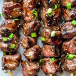 Sesame Ginger Steak Skewers