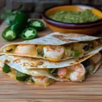 Shrimp and Jalapeño Quesadilla