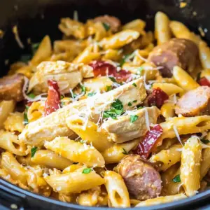 Slow Cooker Cajun Alfredo Recipe