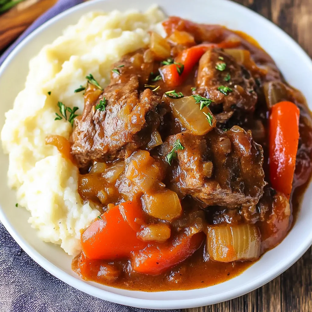 Slow Cooker Swiss Steak