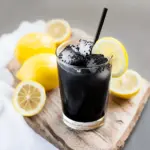 Sugar-Free Detoxifying Charcoal Lemonade