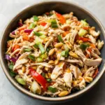 Thai Chicken Salad with Peanut Dressing