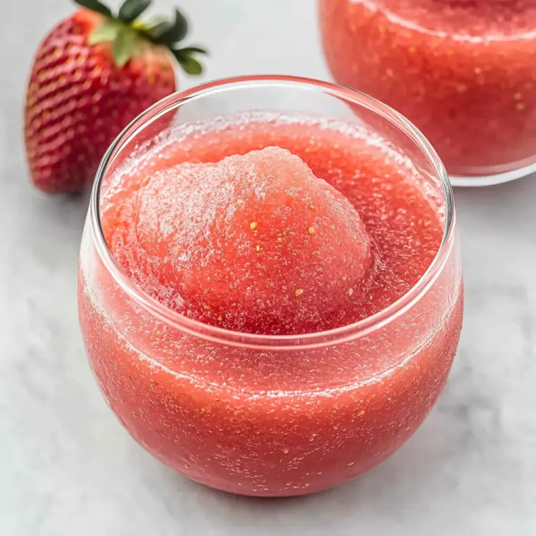 Three Ingredient apple vinegar Slushies
