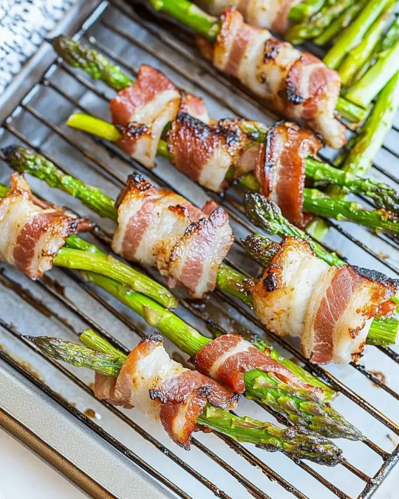 Turkey Turkey Bacon Wrapped Asparagus Kebabs