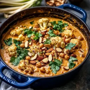 Vegan Crockpot Vegetable Korma