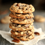 Bakery-Style Pecan Pie Oatmeal Cookies