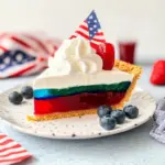 4th of July Patriotic Jello Pie