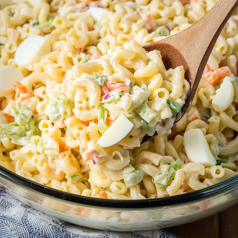 Coleslaw Pasta Salad