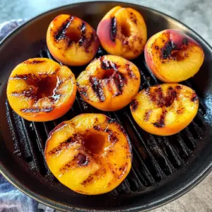 Juicy Grilled Peaches