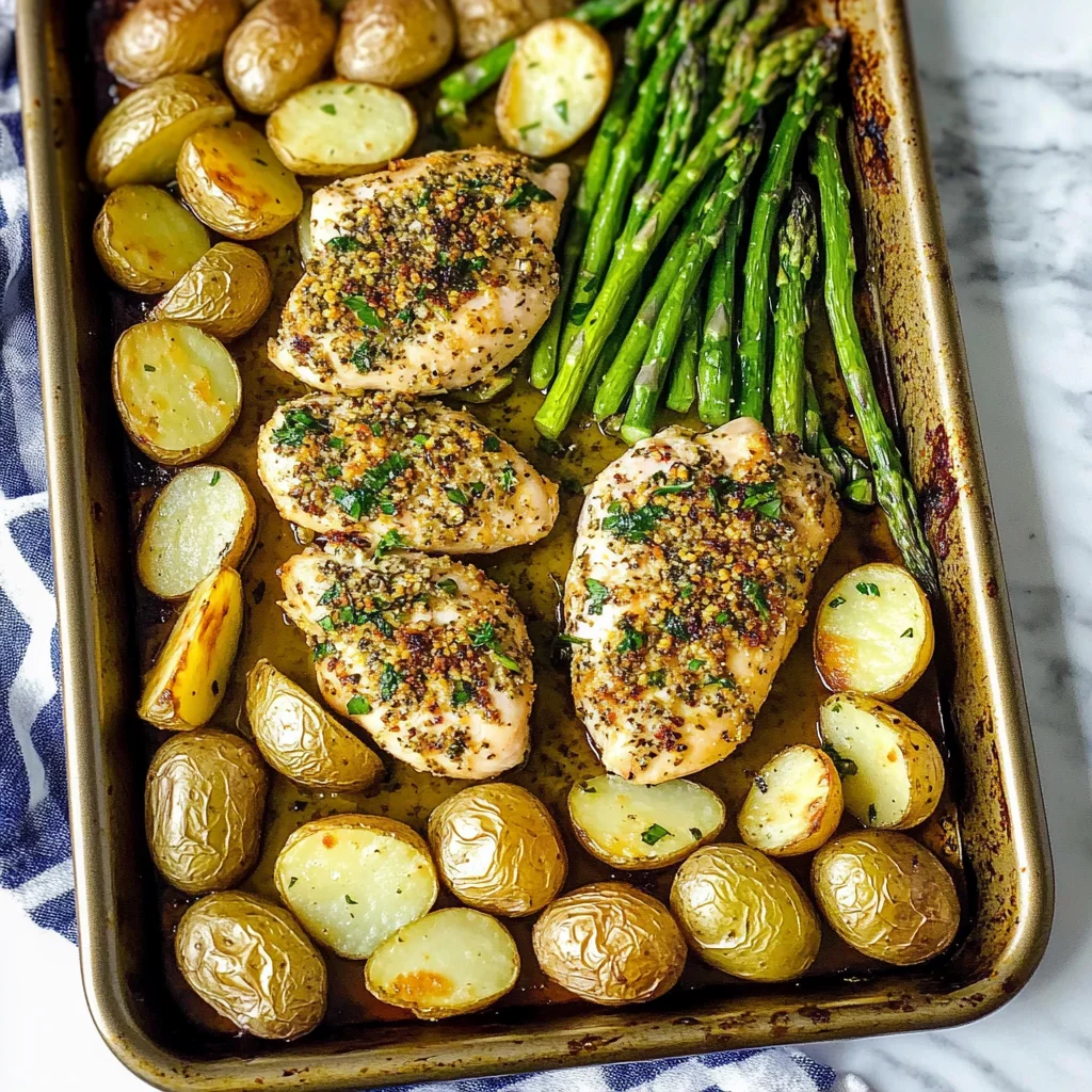 Sheet Pan Chicken and Asparagus