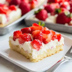 Strawberry Shortcake Bars